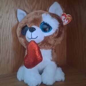 TY Beanie Boo 9-inch "SMOOTCHES" The Dog